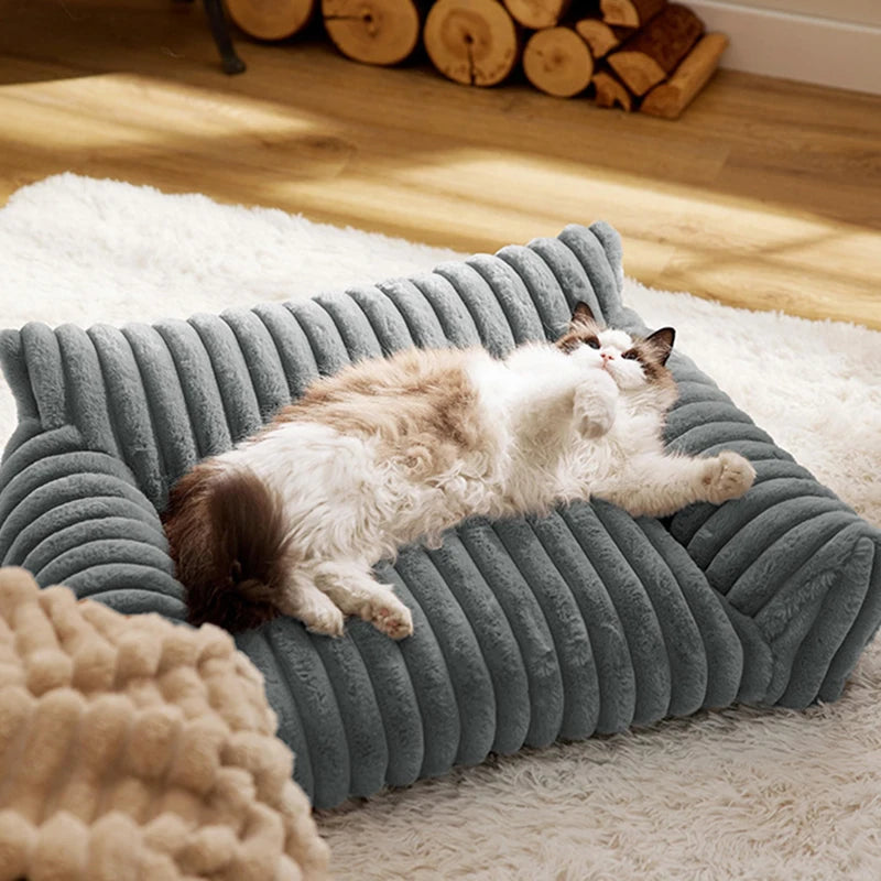 Divano Letto Luxury invernale per animali domestici - StirPaw™
